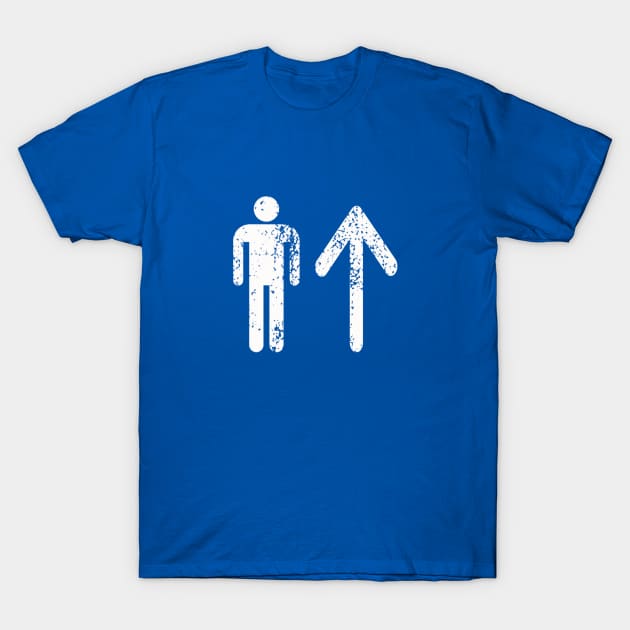 Man Up T-Shirt by RetroDesignLab